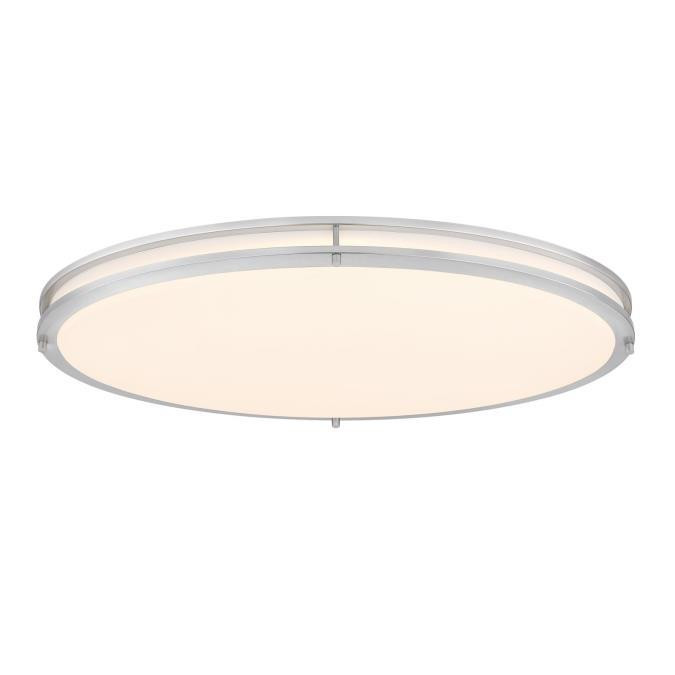 Westinghouse Lighting - 6136200 - LED Flush Mount - Lauderdale - Brushed Nickel