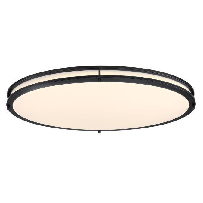 Westinghouse Lighting - 6136300 - LED Flush Mount - Lauderdale - Matte Black