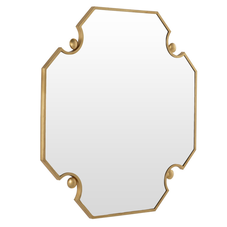 Gabby - SCH-175580 - Mirror - Monet - Antique Brass|Clear Mirror