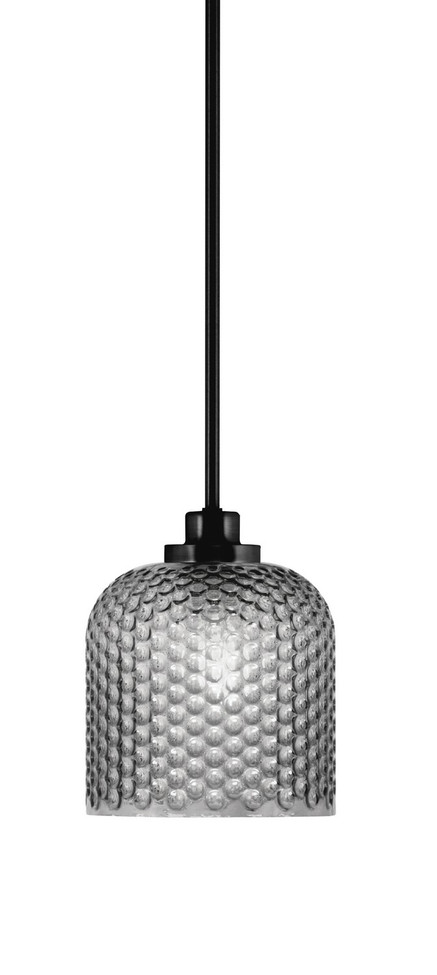 Toltec Lighting - 2601-MB-4912 - One Light Mini Pendant - Odyssey - Matte Black