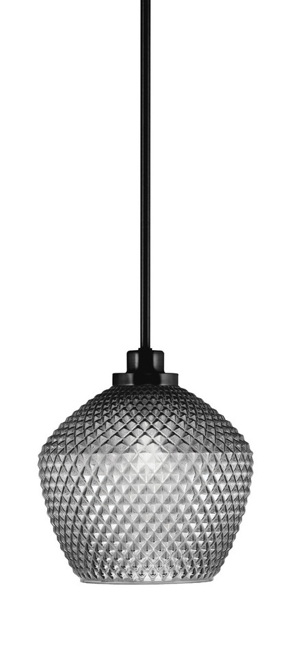 Toltec Lighting - 2601-MB-4922 - One Light Mini Pendant - Odyssey - Matte Black