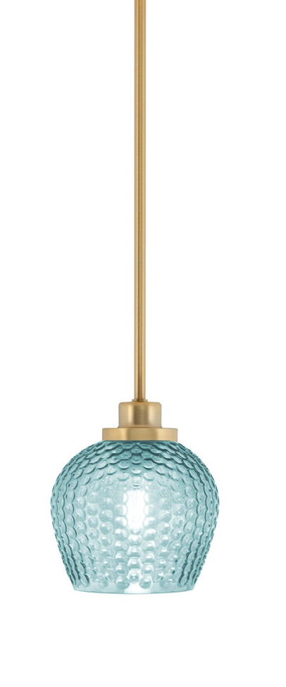 Toltec Lighting - 2601-NAB-4605 - One Light Mini Pendant - Odyssey - New Age Brass