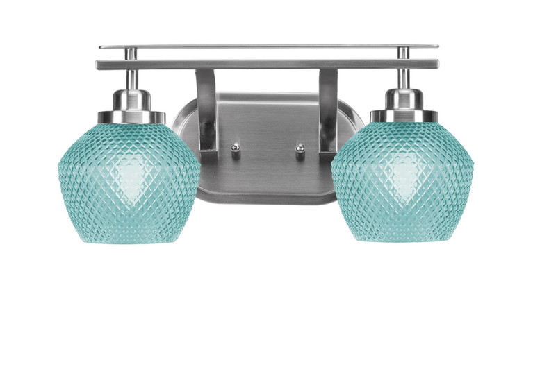 Toltec Lighting - 2612-BN-4625 - Two Light Bath Bar - Odyssey - Brushed Nickel