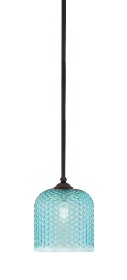 Toltec Lighting - 560-DG-4915 - One Light Mini Pendant - Zilo - Dark Granite