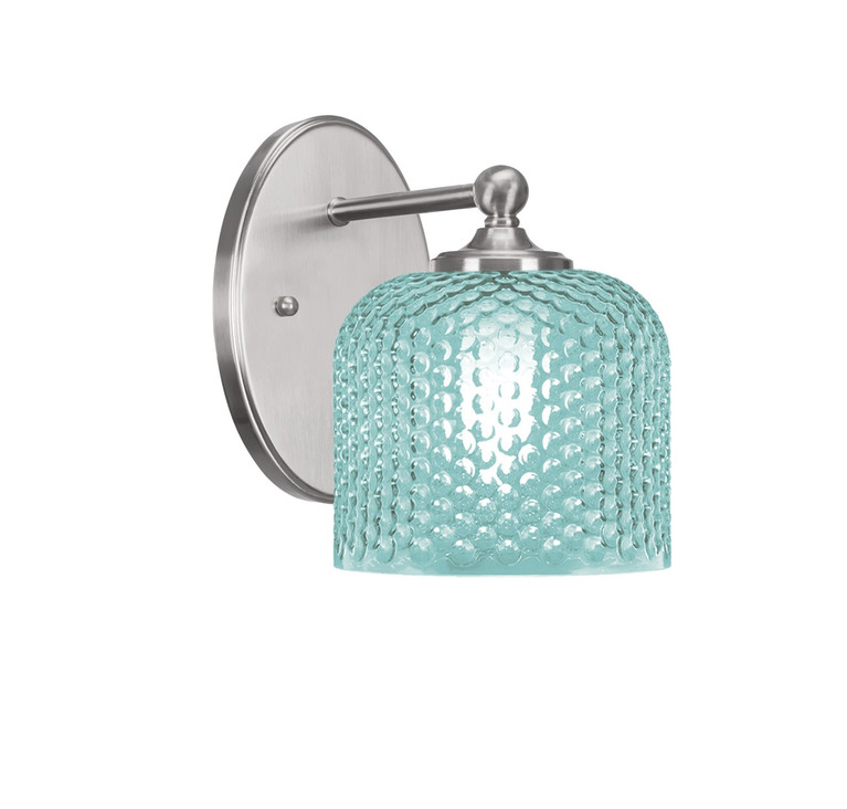 Toltec Lighting - 5911-BN-4615 - One Light Wall Sconce - Capri - Brushed Nickel