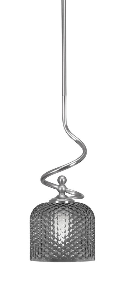 Toltec Lighting - 901-BN-4612 - One Light Mini Pendant - Capri - Brushed Nickel