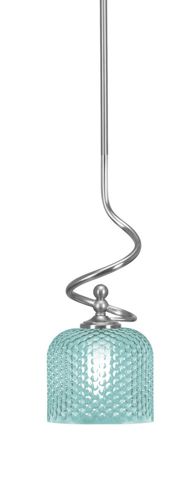 Toltec Lighting - 901-BN-4615 - One Light Mini Pendant - Capri - Brushed Nickel