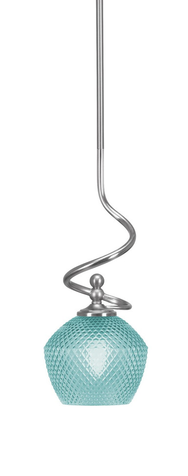 Toltec Lighting - 901-BN-4625 - One Light Mini Pendant - Capri - Brushed Nickel