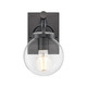 Downtown Urban One Light Wall Sconce (416-1W-BK-G202-6)