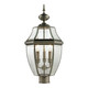 ELK Home - 8603EP/80 - Three Light Outdoor Post Mount - Ashford - Antique Nickel