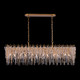 Allegri - 040561-062-FR008 - 12 Light Island Pendant - Fuji - True Brass