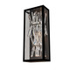 Allegri - 090221-052-FR001 - LED Outdoor Wall Sconce - Glacier Esterno - Matte Balck