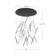 Chute LED Pendant (MP14850-BK-UNV-010)