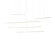 Kuzco Lighting - MP14960-WH-UNV-010 - LED Pendant - Chute Motion - White