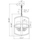 Hyde Four Light Entry Chandelier (2718-04-32)