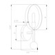 Monocle One Light Wall Sconce