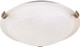 Nuvo Lighting - 60-271 - Two Light Flush Mount - Tri Clip Brushed Nickel - Brushed Nickel