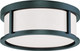 Nuvo Lighting - 60-2981 - Two Light Flush Mount - Odeon - Aged Bronze