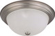 Nuvo Lighting - 60-3263 - Three Light Flush Mount - Close to Ceiling Brushed Nickel - Brushed Nickel