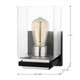 Crossroads One Light Vanity (60-7651)