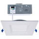 Satco - S11873R1 - LED Downlight - Matte White