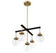 Mchan Five Light Chandelier (M10041ORBNB)