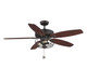 Meridian - M2006ORB - 52Ceiling Fan - Mceil - Oil Rubbed Bronze