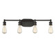 Meridian - M80013ORB - Four Light Bathroom Vanity Light - Mbath - Oil Rubbed Bronze