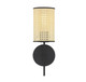 One Light Wall Sconce (M90080MBK)