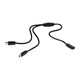 Generation Lighting - 984102S-12 - Y Connector - Disk Lighting - Black