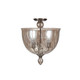 Crystorama - 9843-CH-CG - Three Light Ceiling Mount - Harper - Polished Chrome