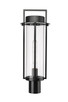 Millennium - 10531-PBK - One Light Outdoor Post Lantern - Russell - Powder Coated Black