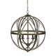 Millennium - 2285-AS - Five Light Pendant - Lakewood - Antique Silver