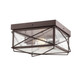 Millennium - 2616-PBZ - Two Light Outdoor Flush Mount - Robinson - Powder Coated Bronze