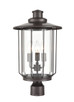 Millennium - 2699-PBZ - Four Light Outdoor Post Lantern - Belvoir - Powder Coated Bronze