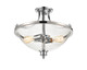 Forsyth Two Light Semi-Flush Mount (3622-CH)