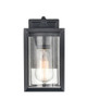 Millennium - 4541-PBK - One Light Outdoor Lantern - Wheatland - Powder Coated Black