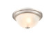 Millennium - 4601-SN - Two Light Flushmount - Whitton - Satin Nickel