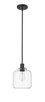 Millennium - 46901-MB - One Light Mini-Pendant - Asheville - Matte Black