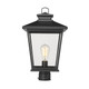 Millennium - 4723-PBK - One Light Outdoor Post Lantern - Bellmon - Powder Coated Black