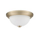 Kipson Two Light Flushmount (4901-MG)