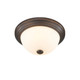 Kipson Two Light Flushmount (4901-RBZ)