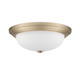 Kipson Three Light Flushmount (4905-MG)