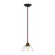Millennium - 5300-RBZ - One Light Mini-Pendant - Neo-Industrial - Rubbed Bronze