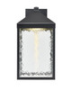 Millennium - 72201-PBK - LED Outdoor Wall Sconce - Aaron - Powder Coated Black
