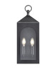 Millennium - 7802-PBK - Two Light Outdoor Wall Sconce - Bratton - Powder Coated Black