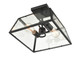 Grant Two Light Outdoor Lantern (8022-PBK)