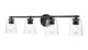 Millennium - 8114-MB - Four Light Vanity - Matte Black
