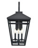 Millennium - 82104-TBK - Three Light Outdoor Lantern - Seager - Textured Black