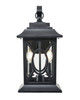 Millennium - 85102-PBK - Two Light Outdoor Lantern - Allbert - Powder Coated Black